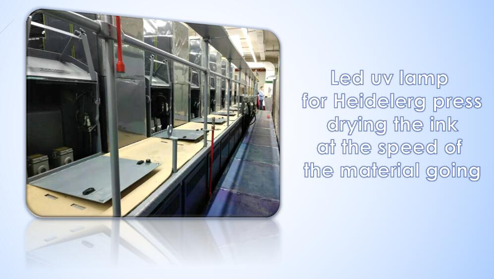 760mm LED UV Curing System Offset Press Application lamp Factory
